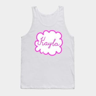 Kayla. Female name. Tank Top